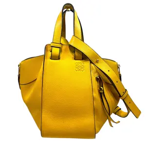 Pre-owned Loewe Calfskin Shoulder Bags Hammock Small Leather Handbag
