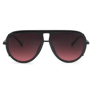 Ivy Luxe - Ruby Tangle-Free Round Aviator Sunglasses