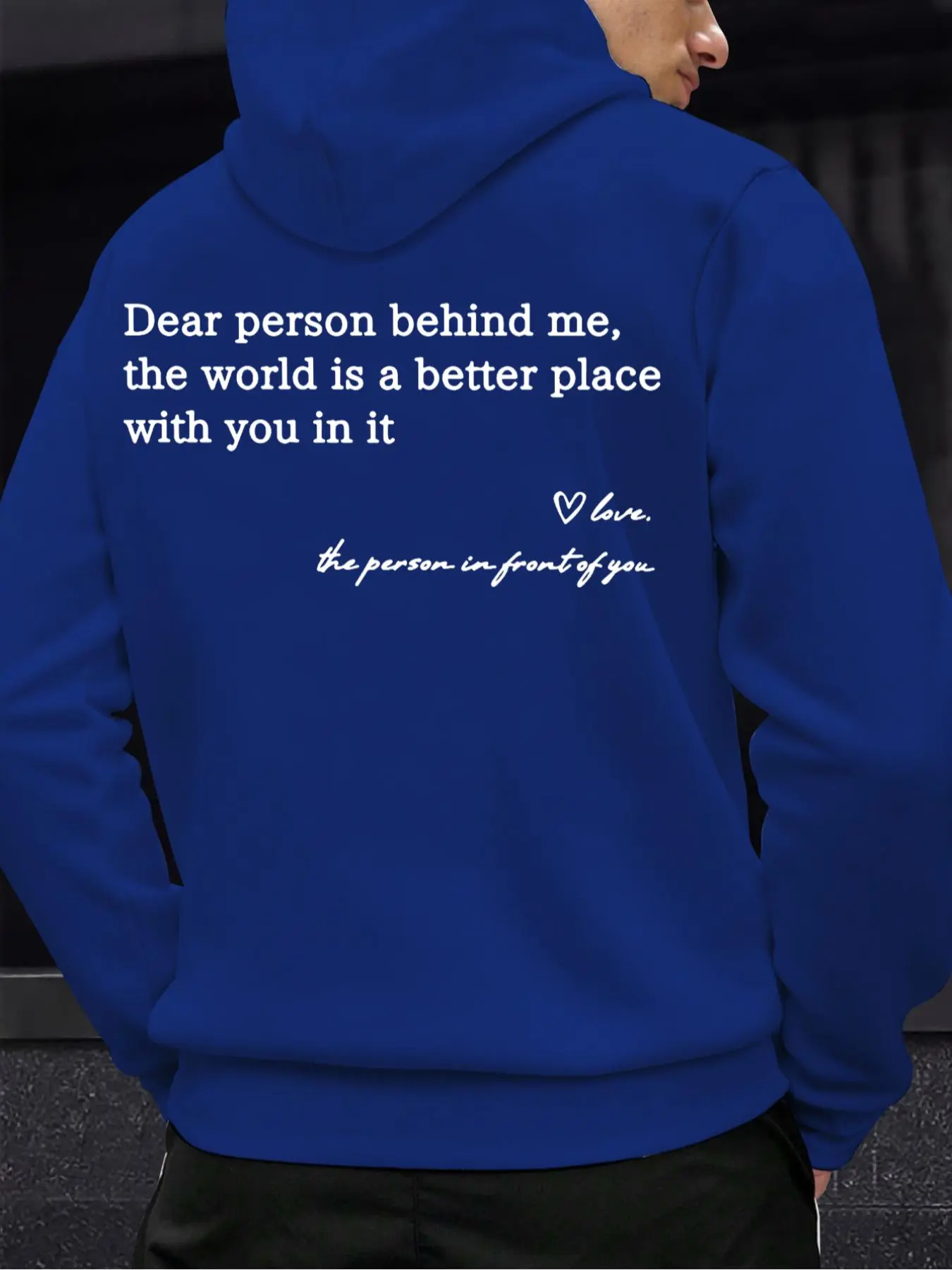 Men's Letter Print Hoodie, Graphic Print Hoodie, Casual Loose Long Sleeve Hooded Sweatshirt for Daily Wear, Men's Top for All Seasons, Pullover, Hoodie Print Hoodies, Casual Graphic Streetwear