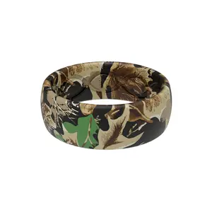 Groove Life Realtree Advantage Camo Silicone Ring – Comfortable Hunting Wedding Band for Men