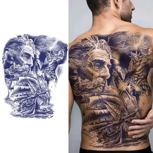 Semi-Permanent Tattoo- Full Back