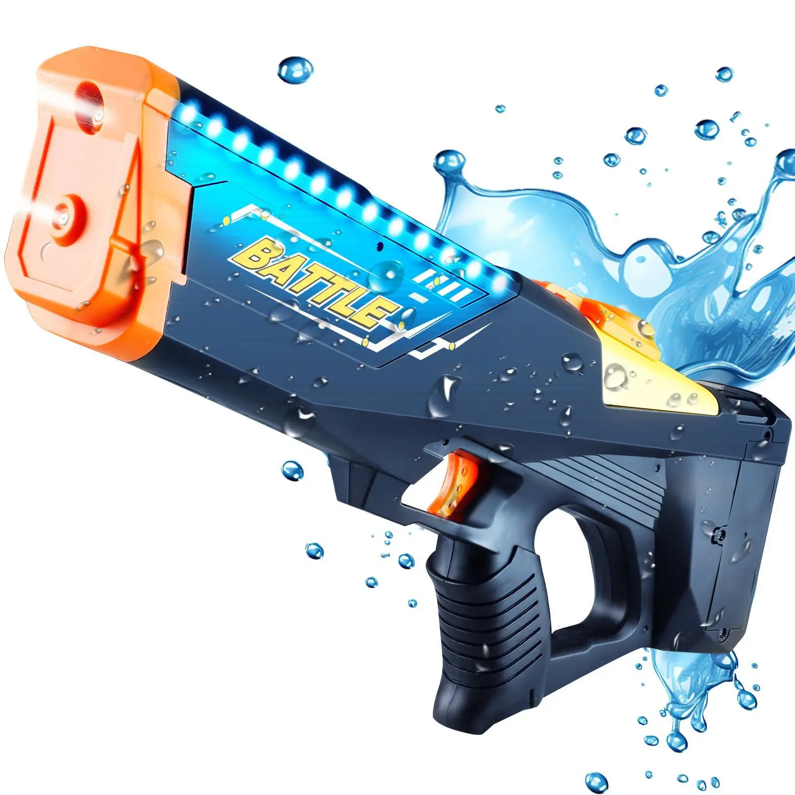Electric Water Cannon Toy – Automatic Rechargeable Spray Blaster for Kids & Adults, Waterproof Pool Water Sprayer for Summer Fun