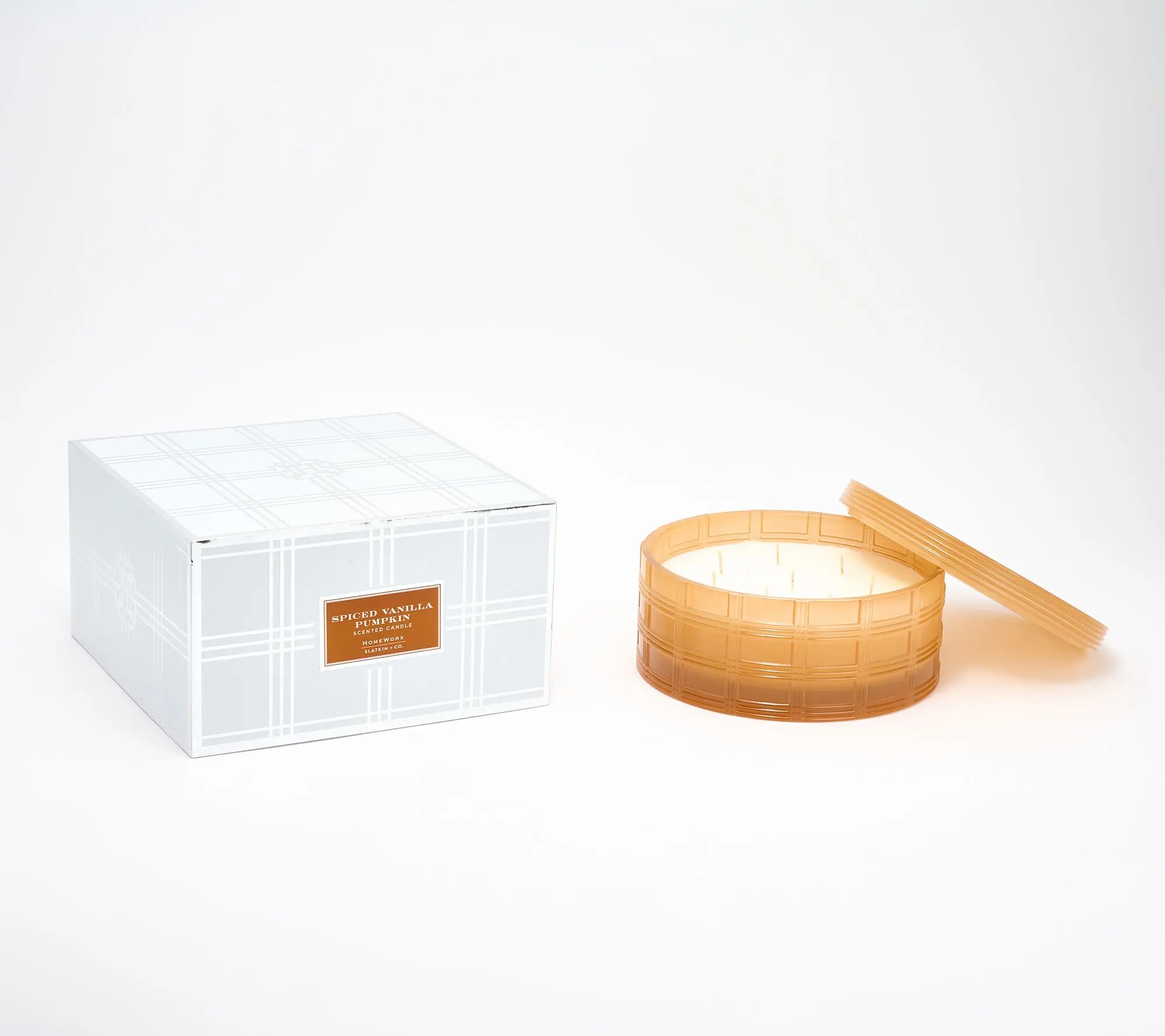 HomeWorx by Slatkin + Co. 50oz Luxe Candle - Spiced Vanilla Pumpkin HomeWorx by Slatkin + Co. 50oz Luxe Candle - Spiced Vanilla Pumpkin