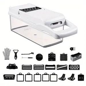 26 in 1 Vegetable chopper, vegetable chopper, food chopper, onion chopper, salad chopper, vegetable chopper with bowl, dicer chopper, dicer mincer