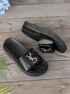 2026 Summer New Boken Shoes Women Double Buckle Thick Sole Sandals, Soft Bottom Beach Slippers, Casual Outdoor Wear