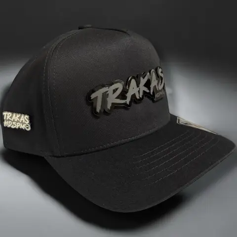 Men's Black Adjustable Snapback Cap - Fashion Casual Baseball Cap, Glow-in-Dark Graphic, Night-Glow Pin, One Size Fit, Comfortable Hat Accessory