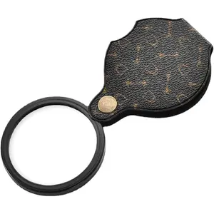 Compact Magnifier | Folding Magnifier - 15x Magnifier for Reading, Inspection, Coins, Jewelry, Exploring the Elderly