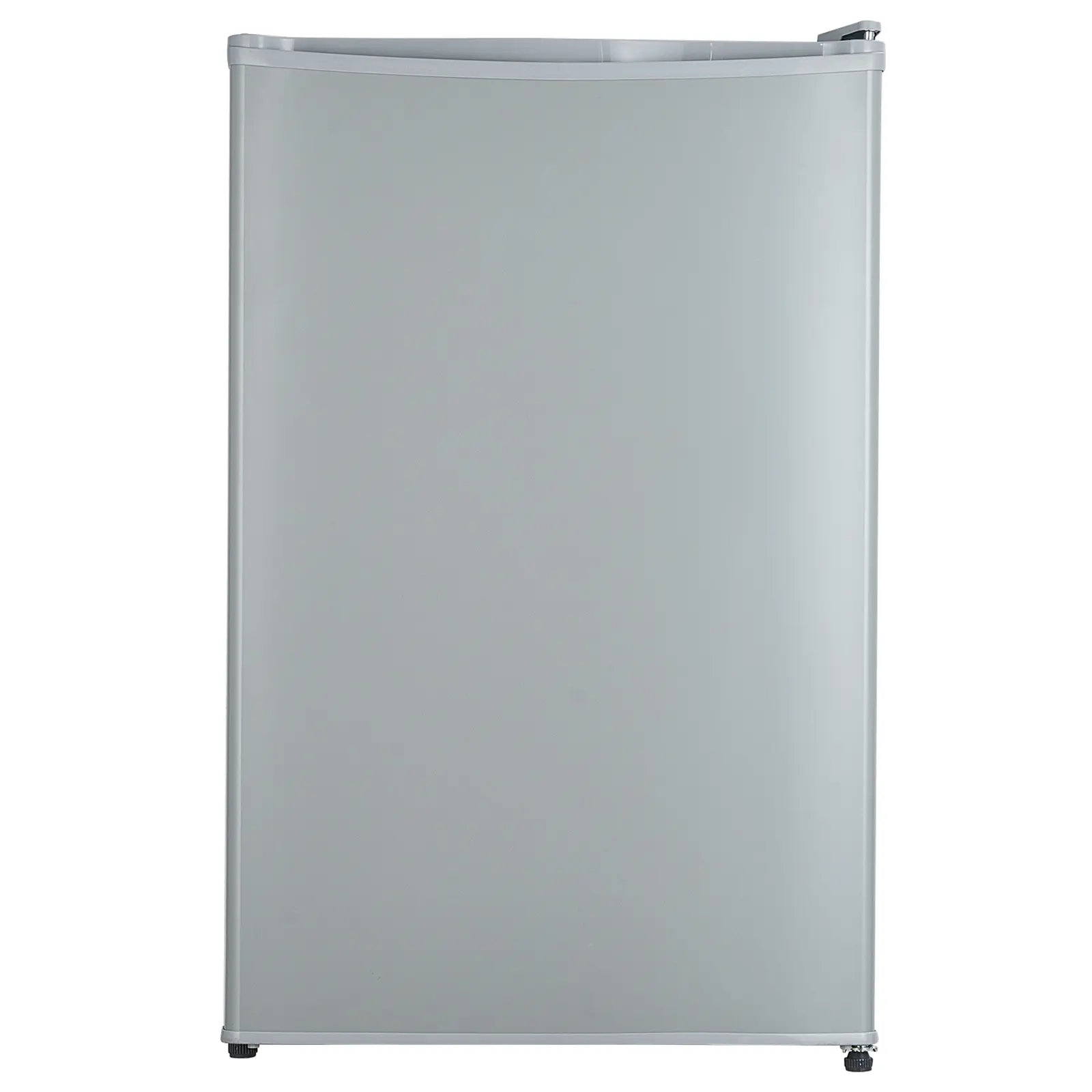 4.3 Cu.Ft Compact Mini Fridge with Freezer – Single Door Refrigerator, 7-Setting Adjustable Thermostat, Low Noise, Energy Efficient, for Bedroom, Office, Dorm – Black/Grey