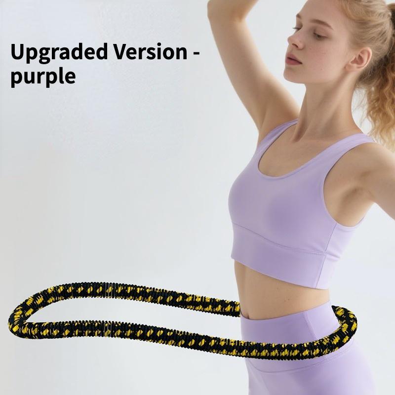 Multifunctional Hula Hoop Fitness Equipment Soft Spring Exercise Hoops Comfortable Design for Waist Protection Home Gym Kit Infinity Fitness