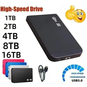 External High-Speed External Hard Drive Expansion Upgrade 16TB 8TB 4TB 2TB 1TB 500GB     -