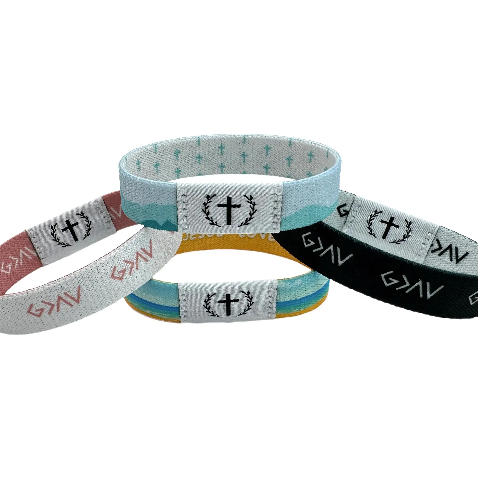 Bible Verse Bracelet, Christian Bracelet, Wearable Bible Bracelet,RFID Bracelet, Voice Blessing Elastic NFC Bracelet,Christian Gift Lightweight Construction Smartphone Compatible Modern Way To Celebrate Faith