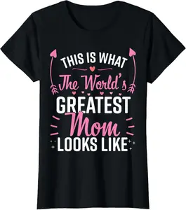 100% Cotton Best Mom Best Mother T-Shirt