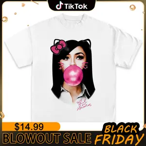 MARIAH THE SCIENTIST Pink BUBBLE GUM GRAPHIC T-SHIRT