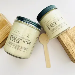 ALMOND MILK & CHIA EMULSIFIED SUGAR SCRUB