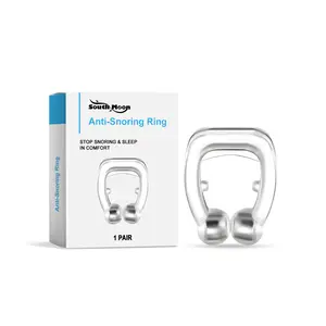 South Moon Sleep Nose Clip Silicone Soft and Comfortable Sleep Portable Magnetic Physical Snoring Care