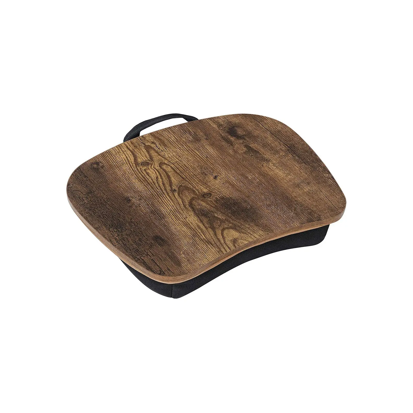 SONGMICS Lap Desk, Bed Tray, Laptop Table with Handle, Cushion, 12.6 x 15.7 x 3.1 Inches