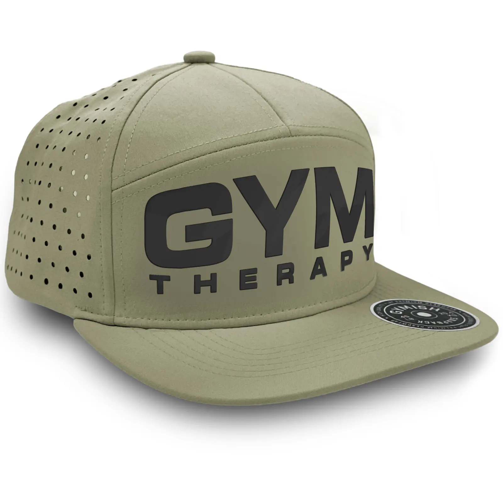 GYMISH LIFESTYLE Men's Gym Therapy Workout Hat for Men GYMISH LIFESTYLE Men's Gym Therapy Workout Hat for Men