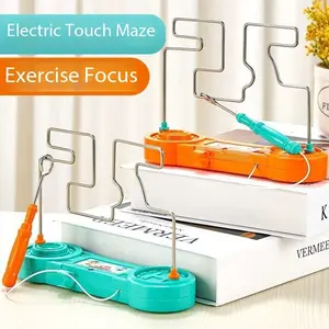 Electric Maze Toy Focus Training Game, Hand-Eye Coordination Puzzle, Interactive Cognitive Educational Toy, Enhances Concentration Skills