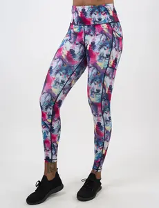 CVG Watercolor Wolves Leggings Fit Womenswear