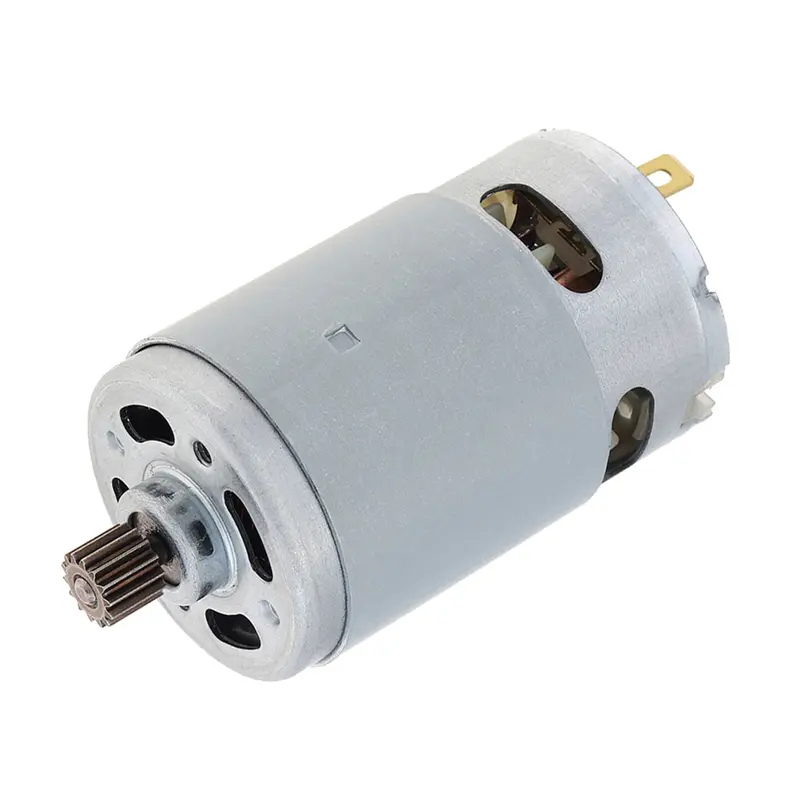 21V RS550 Model 1 x Brushed Metal Motor - 14 Teeth, 28000 RPM Cordless Accessory for 4/6 Inch Cordless Mini Logging Saw Chainsaw Tools