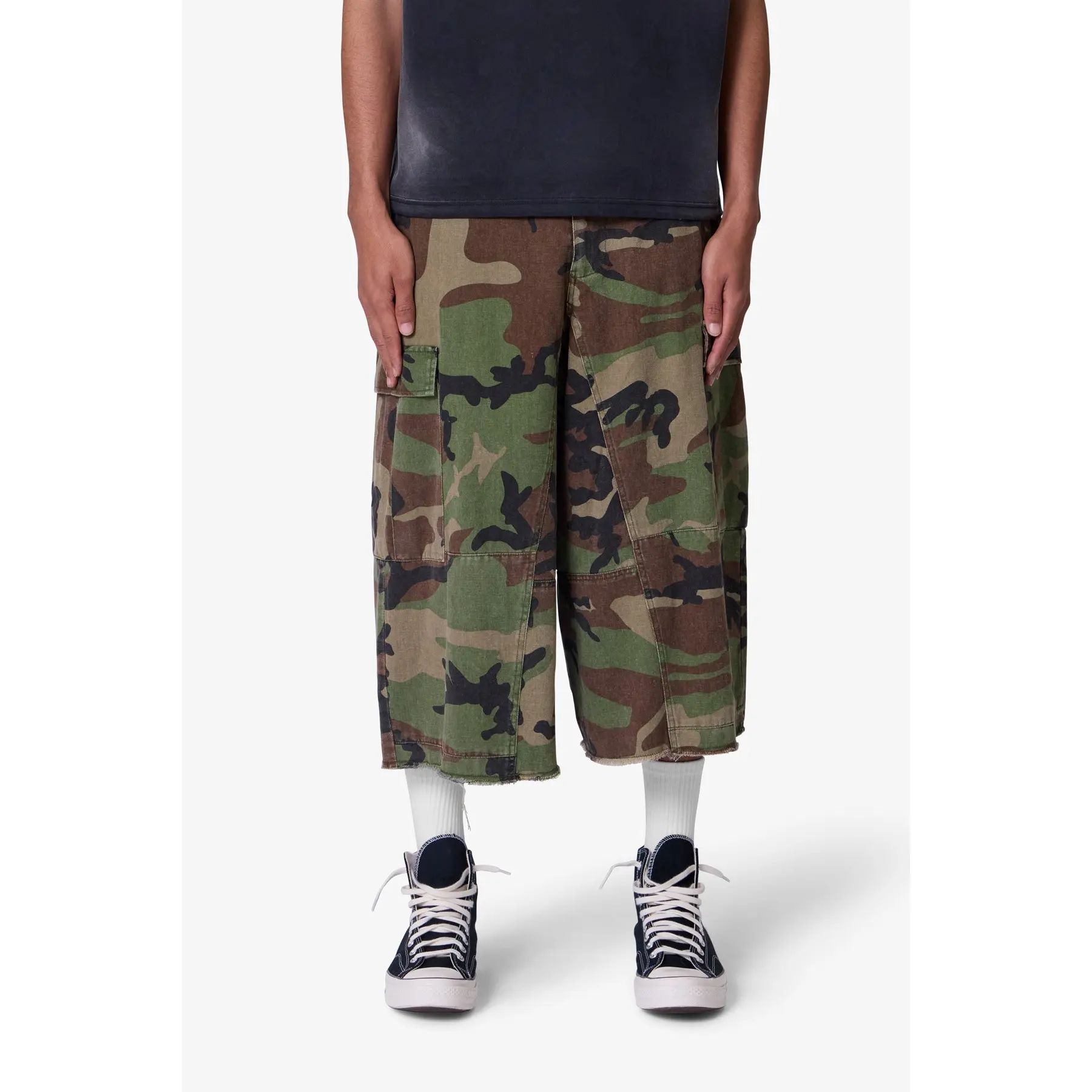 mnml Extra Long Cargo Shorts