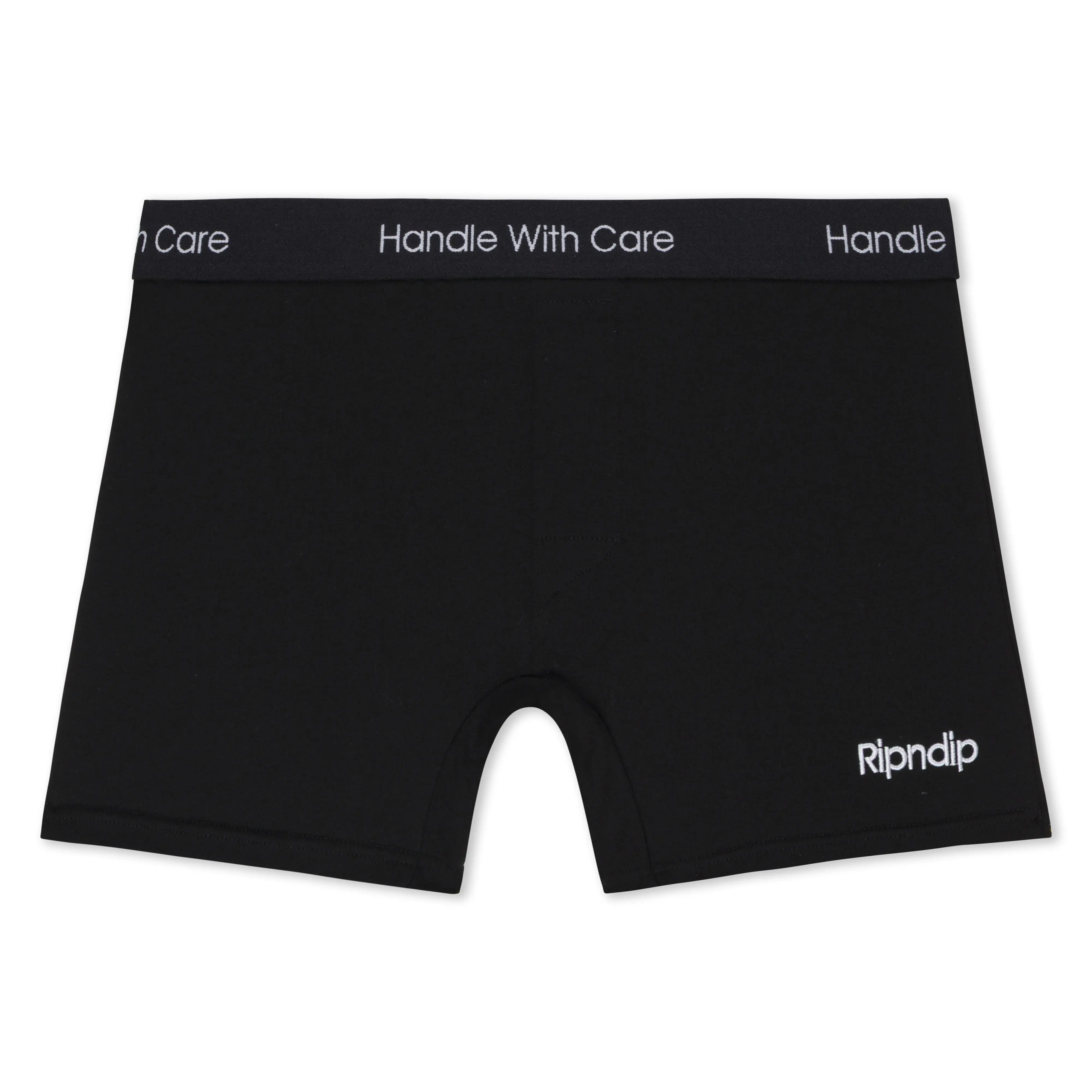 Handle With Care Boxers (Black)