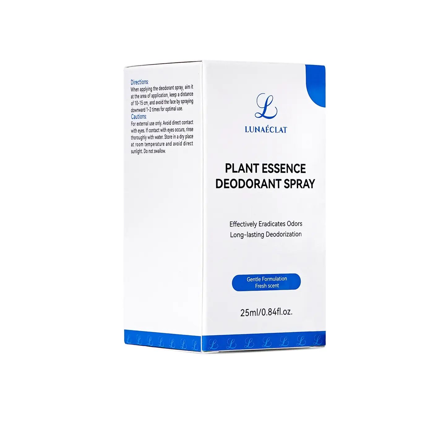 Plant Essence Deodorant Spray,Natural Ingredients Deodorant, For Men and Women, For All Skin,2.5 ml/0.84 fl oz Body Care Comfort