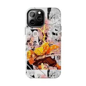 Zenitsu Phone Case Cover for iPhone 7-17 Pro Max / for Samsung S21-S26 Ultra