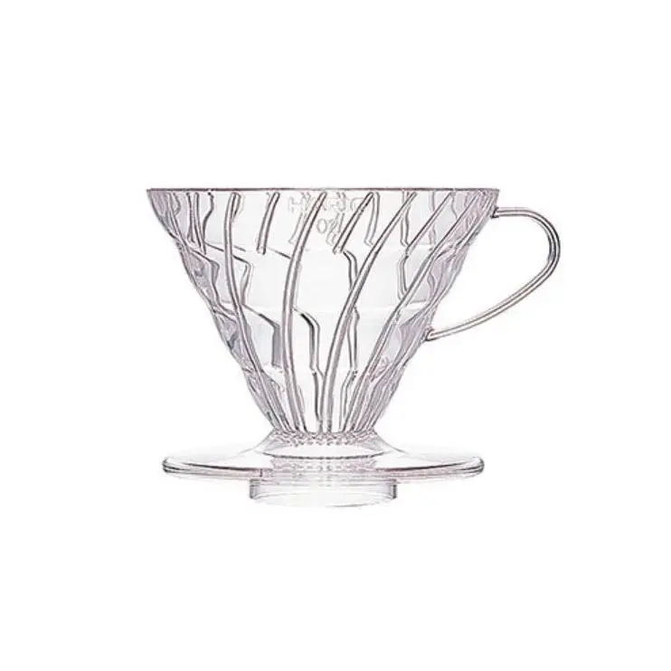 Hario V60 Plastic Coffee Dripper | Clear | Japan