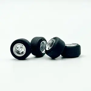 JTX Forged Chrome Baby Billet Reps. - High-Quality Diecast Model Car for Collectors and Enthusiasts