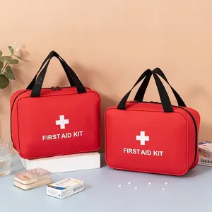 Multifunctional Portable Travel Medicine Bag, Outdoor Emergency First Aid Kit Organizer, Essential Storage Bag for Camping and Hiking, Emergency Supplies, Emergency Survival Kit, Travel Friendly Kit, Medical Bag