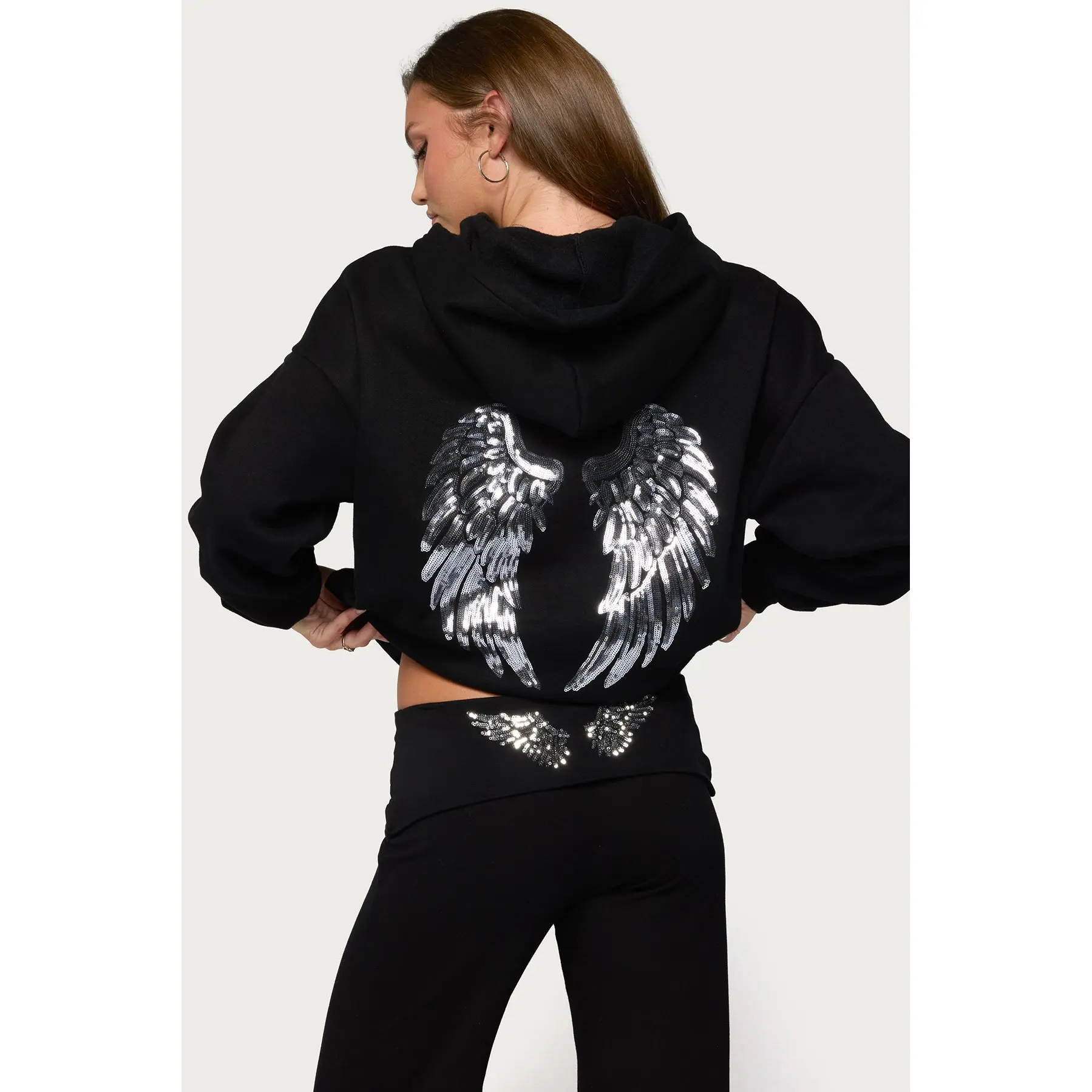 Angel Energy Sequin Hoodie Angel Energy Sequin Hoodie