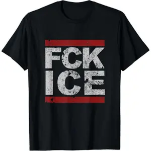 Fck Ice Distressed T-Shirt | Unisex Cotton T-Shirt | Unique Gift Tee