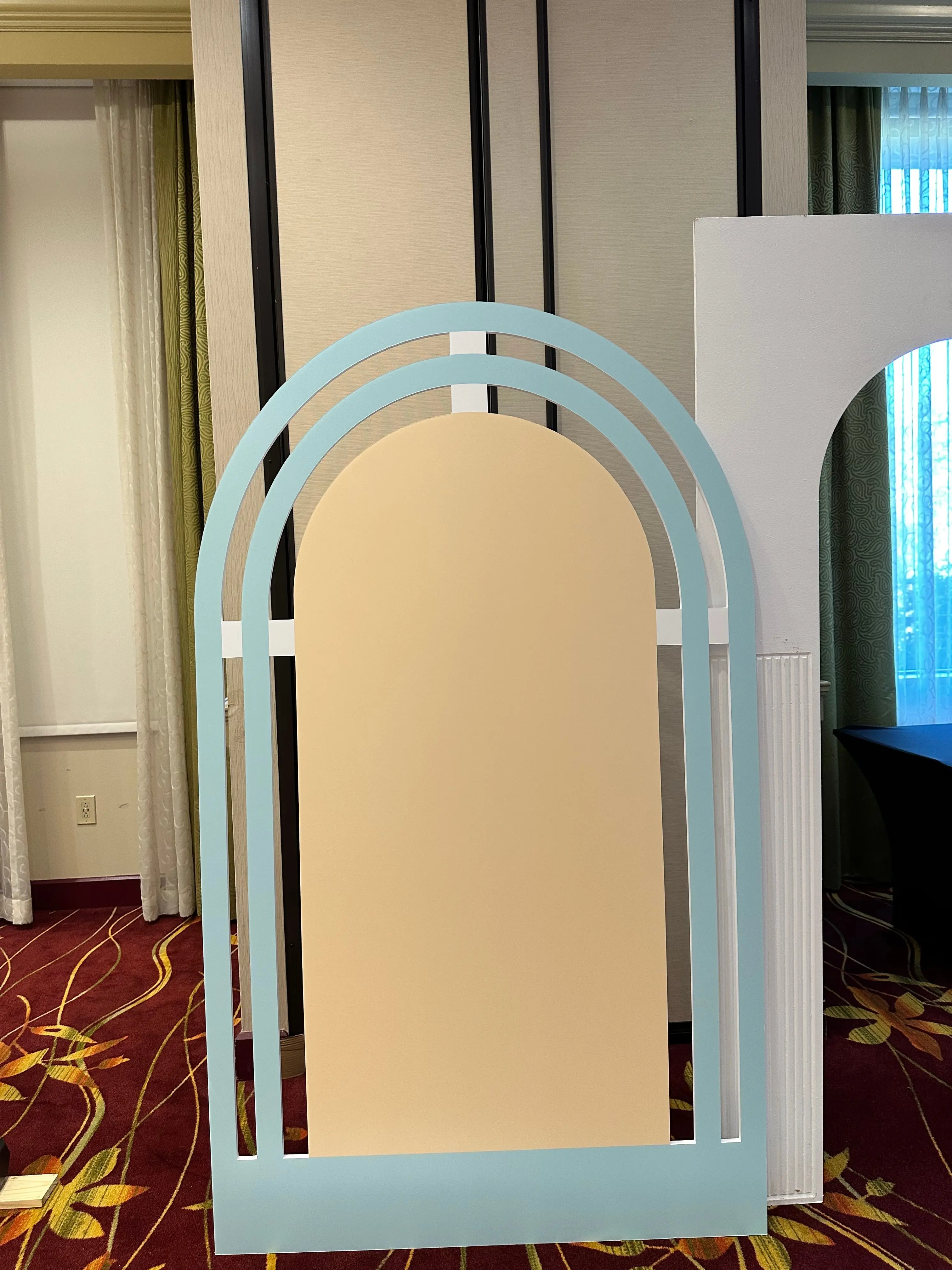 Rainbow Panel Foam Board Backdrop