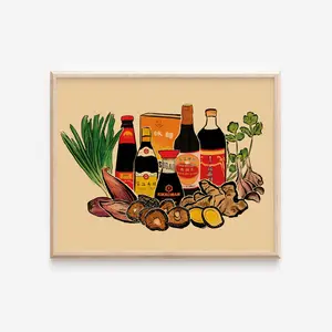 Asian Sauces Print