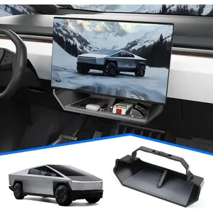 Center Console Organizer Under Screen Storage Box for 2024  Cybertruck Accessories, Dashboard  Tray for Cybertruck (A)