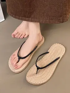 Women's Fashion Sandals Flip Flops Design, Soft Comfortable Lightweight Non-Slip, Suitable for Outdoor Beach Pool Vacation Waterproof