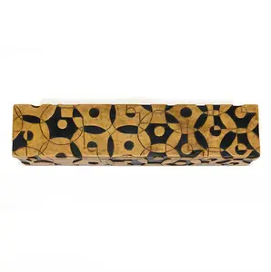 Interlocking Circles Soapstone Trinket Decor Box