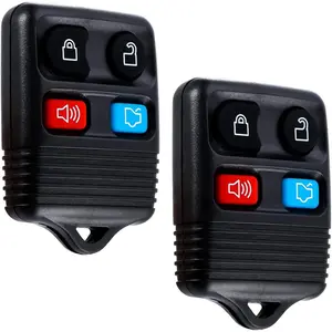 Keyless Entry Remote Clicker Control Replacement Fit for Escape Focus Fusion Mustang Taurus Explorer |   Lincoln |   Mercury |   4 Button Car Key Fob CWTWB1U345 Pack of 2