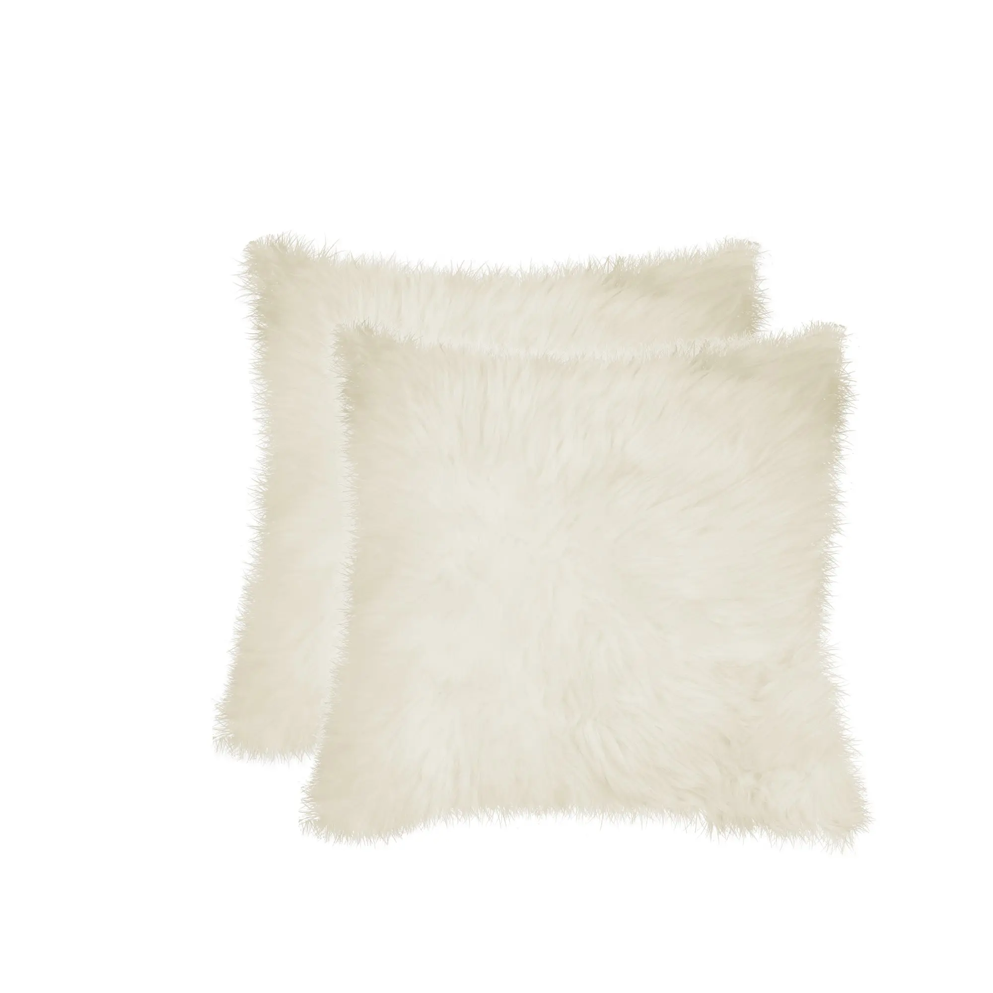 Natural New Zealand Sheepskin Pillow | 2-Pack | 18"x18"