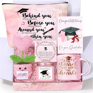 Graduation Gifts for Women Her 2026, College High School Graduation Gifts for Women, Class of 2026 Graduate Presents Basket of 6