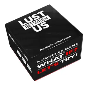 Lust Between Us - Couples Game - 256 Conversation Cards with a Secret Voting Twist for Memorable Date Nights to Spice Relationships Up