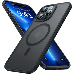 For Iphone 16 15 14 plus 13 12 11 Pro Max Frosted Case Mag Safe Shockproof Cover Does not apply