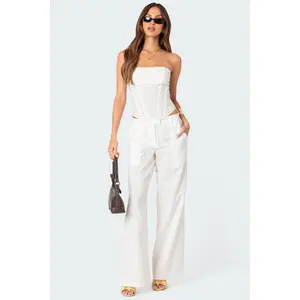 Arya Linen Look Pants