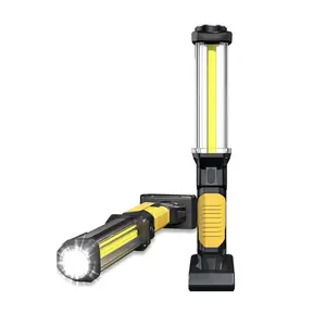 Rechargeable 1500LM COB LED Work Light - Magnetic Hands-Free Trouble Light with Hook, IPX4 Waterproof for Garage Repair, Emergency | Tool Gifts for Men fathersdaygift