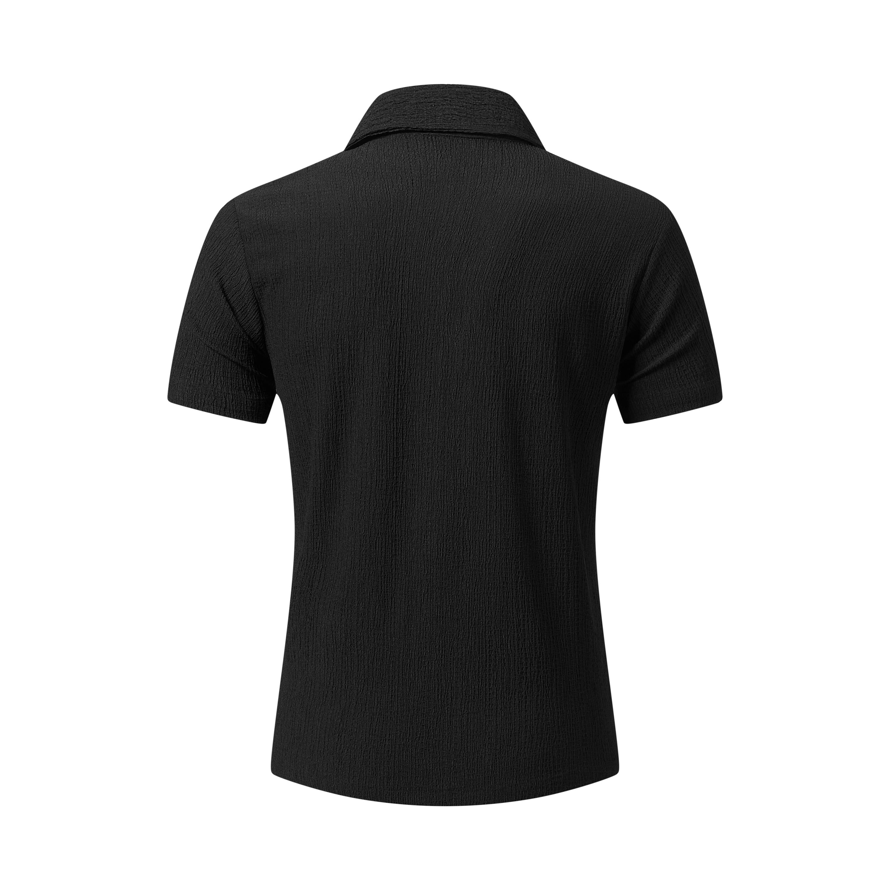 2-Pack Men’s Short Sleeve Shirts – Casual Business Style, Slightly Stretchable, Wrinkle Resistant, Slim Fit, Comfortable and Stylish,SummerWins