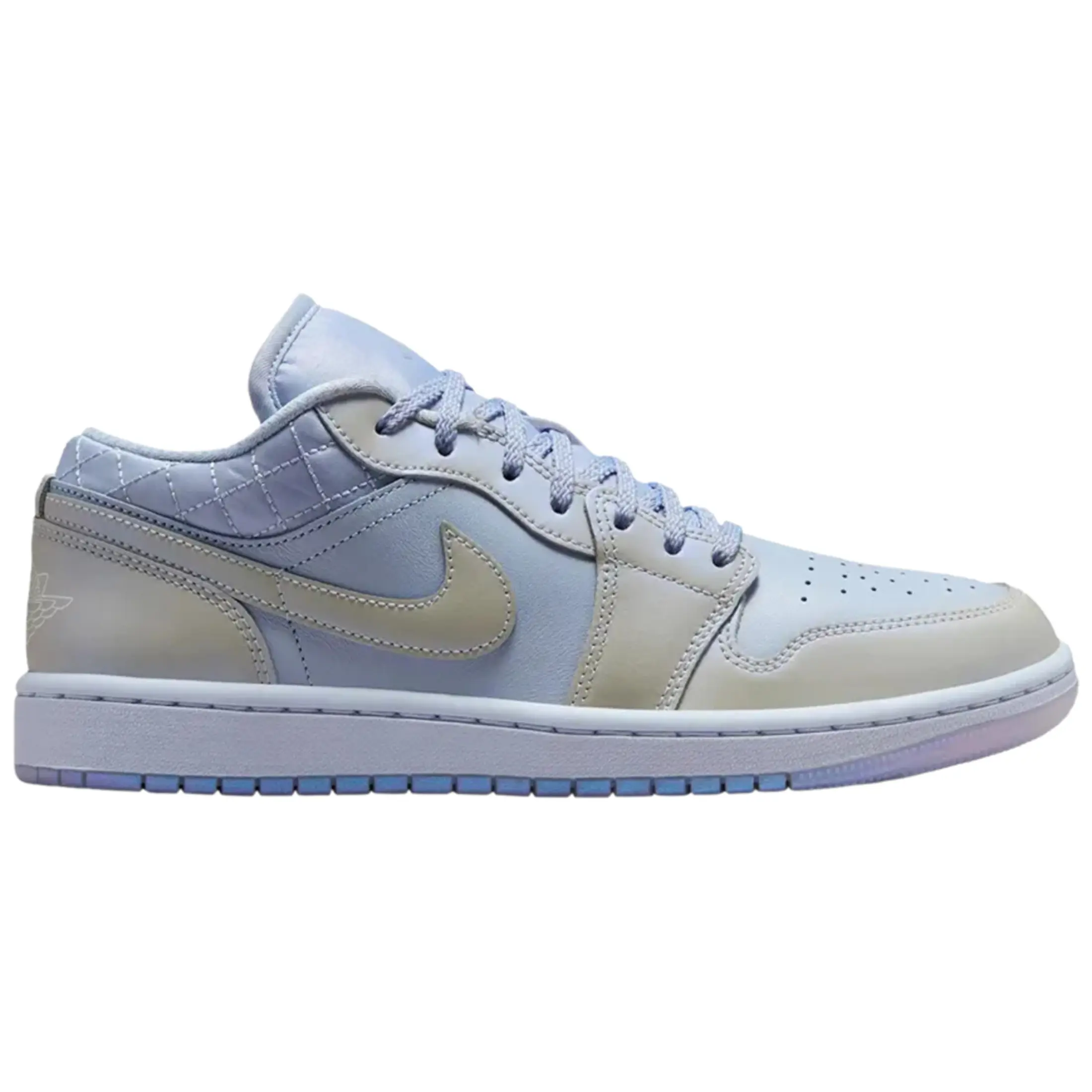 Nike Air Jordan 1 Low SE Ghost Pearlized Quilt IM5129-010 Women's Fashion Shoes New