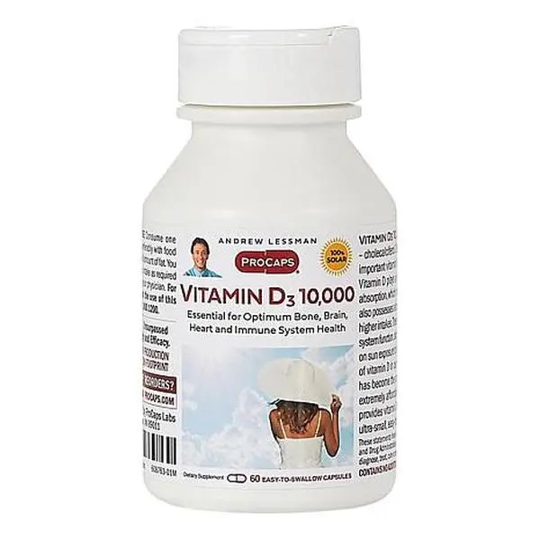 Andrew Lessman Vitamin D3-10,000 - 60 Capsules