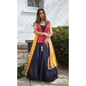 Sharara Lehenga Choli Set