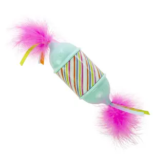 SmartyKat Roll 'N Return Mysterious Motion Rolling Candy Cat Toy
